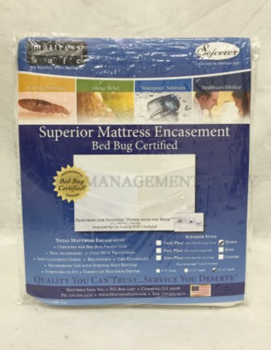 encasement - deep queen mattress - fits 16-22"