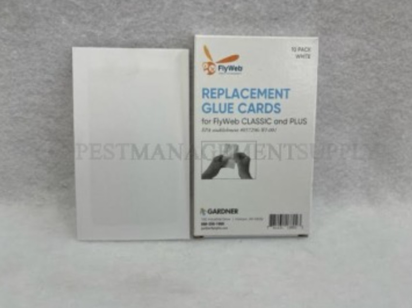 gardner flyweb classic white glue boards